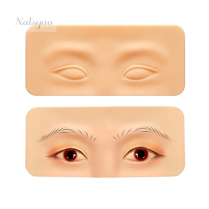Beauty Makeup Academy - 프리미엄 5D 실리콘 눈썹 문신 연습용