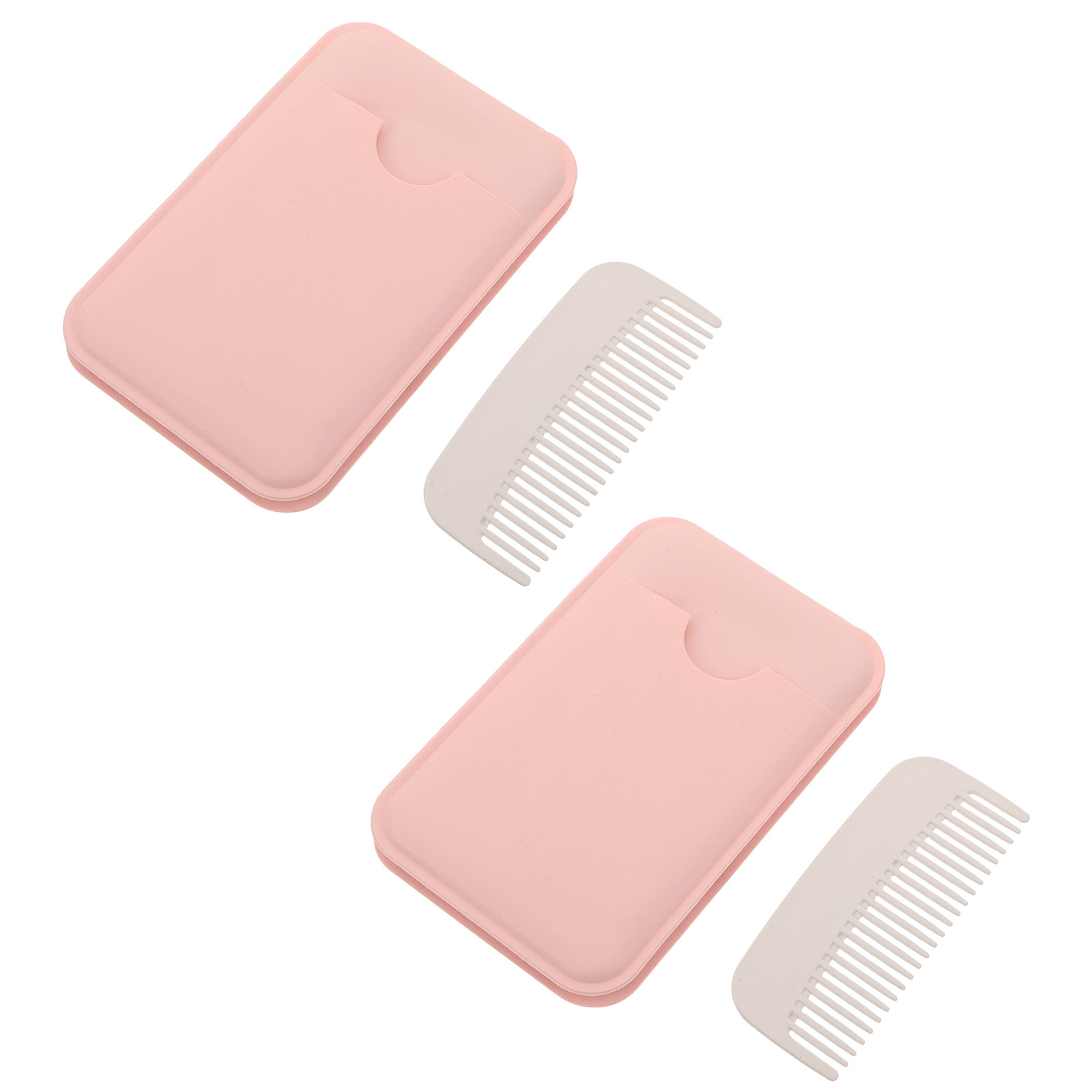 2개 세트 접이식 거울 겸용 빗, 사각형 컴팩트 여행용 - Beauty Makeup Vanity Set 리뷰 및 가격